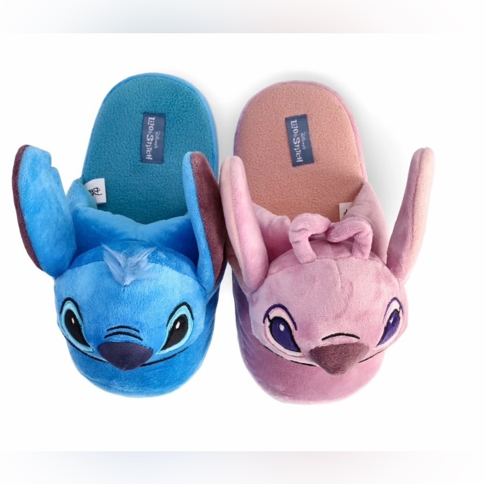 Disney Stitch Women's Slippers size 11/12 NWT